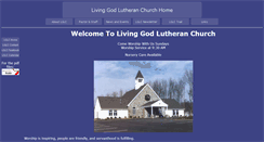 Desktop Screenshot of livinggodchurch.org