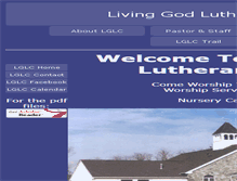 Tablet Screenshot of livinggodchurch.org